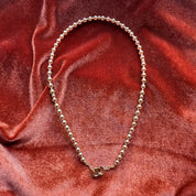 So Niice Abundance Necklace in 14k gold-filled balls and nugget beads