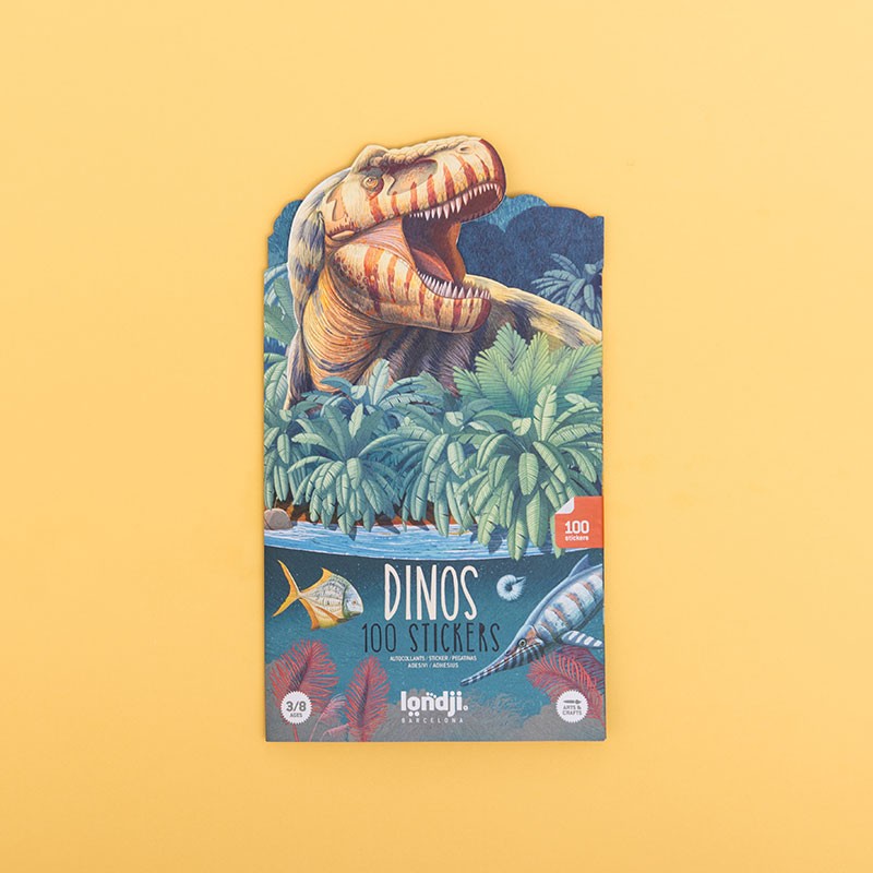 Londji Dino Stickers removable activity