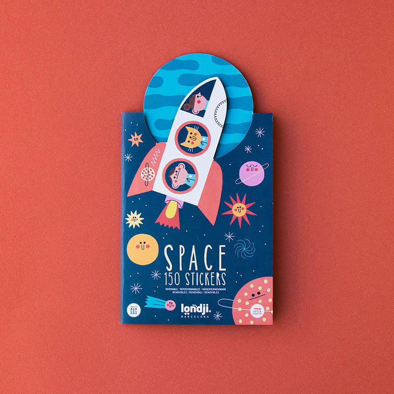 Londji Space Stickers removable activity