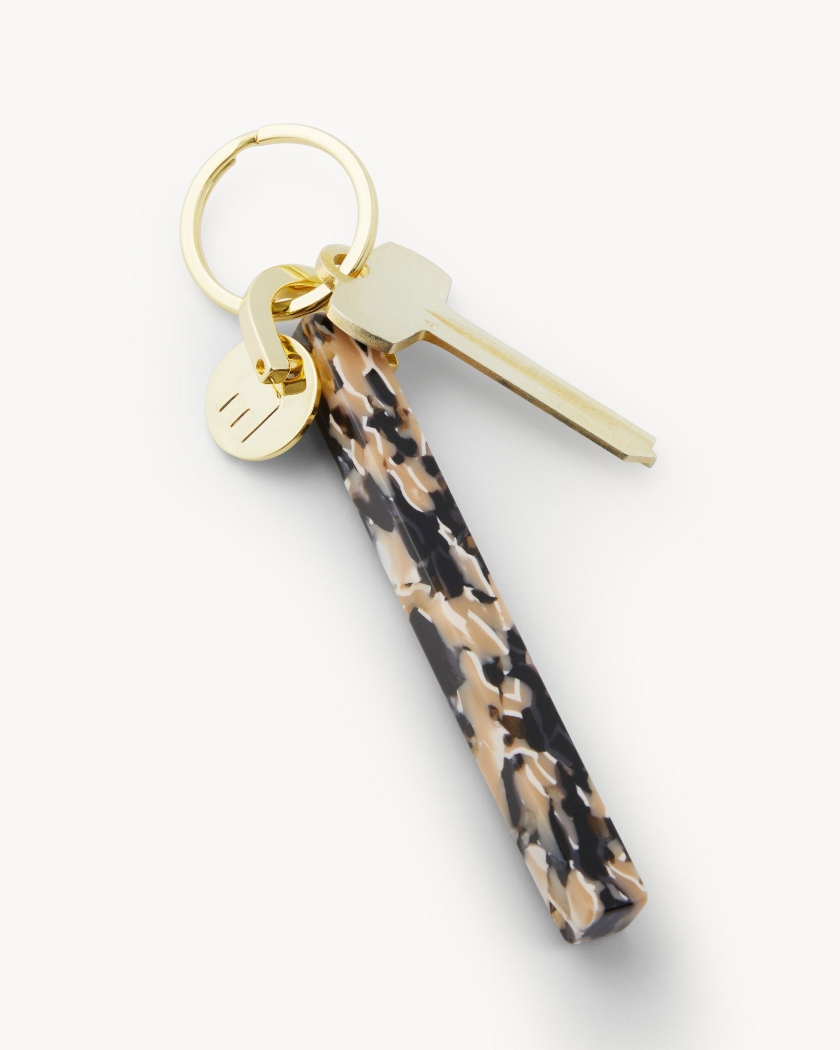 MACHETE Bar Keychain in Abalone on keys
