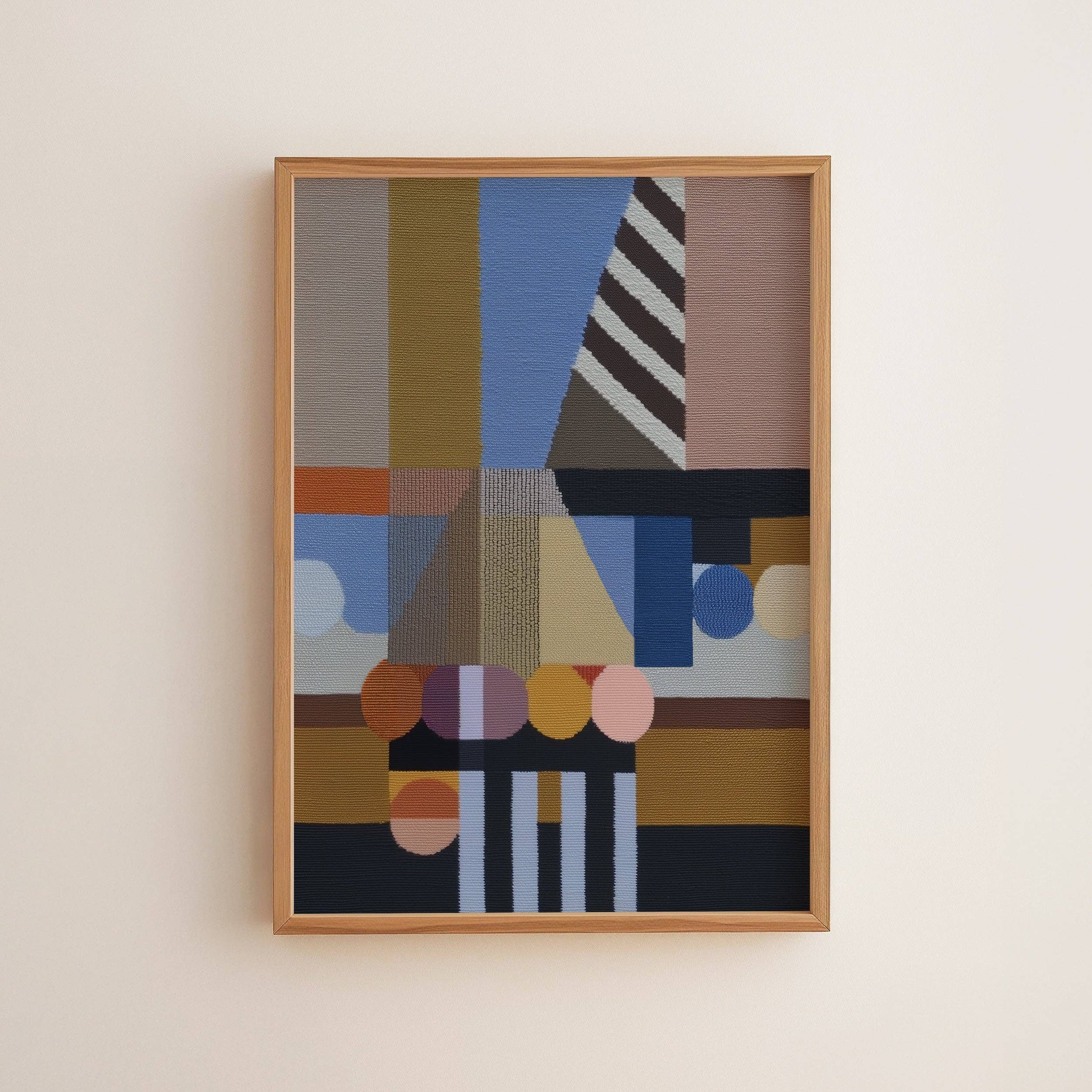 Woven Perspectives No. 05 shown in an alternate frame style