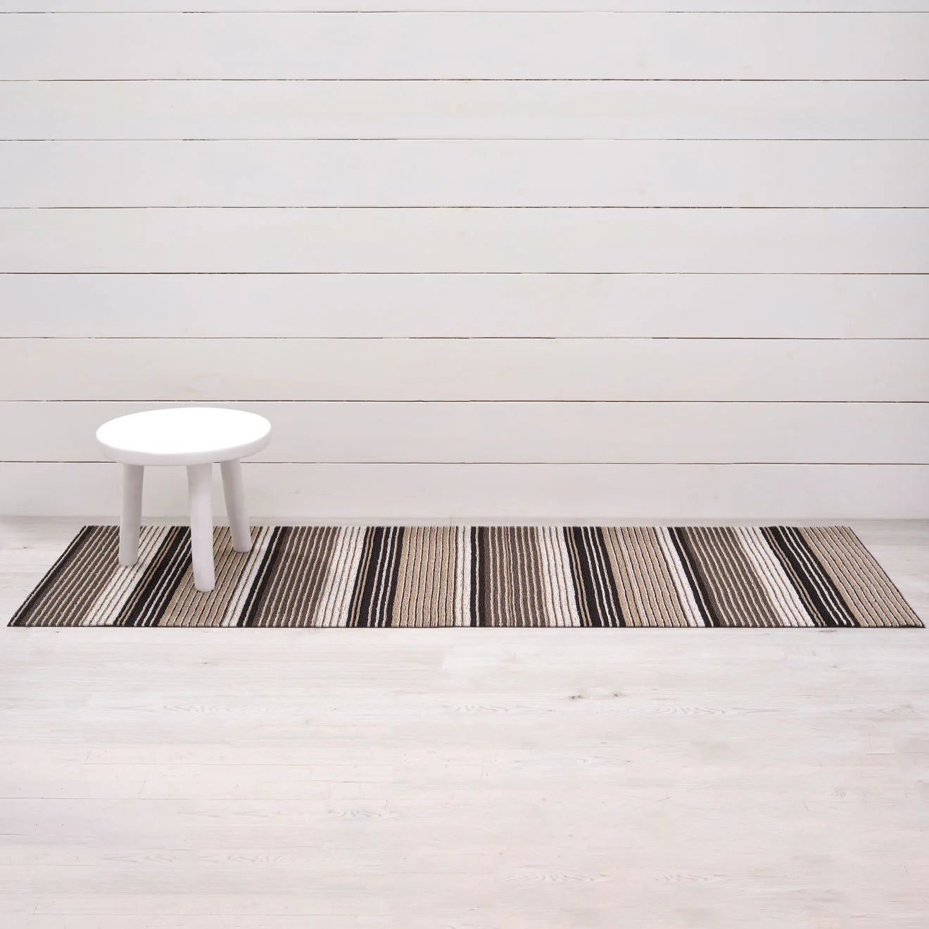 Pleat Stripe Shag Runner