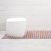 Ribbon Stripe Shag Runner