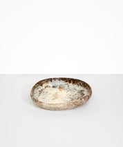 Medium Earth Bowl in Cappuccino by Dinosaur Designs, hand-cast resin