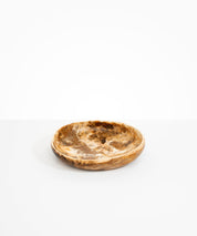 Medium Earth Bowl in Light Horn by Dinosaur Designs, hand-cast resin