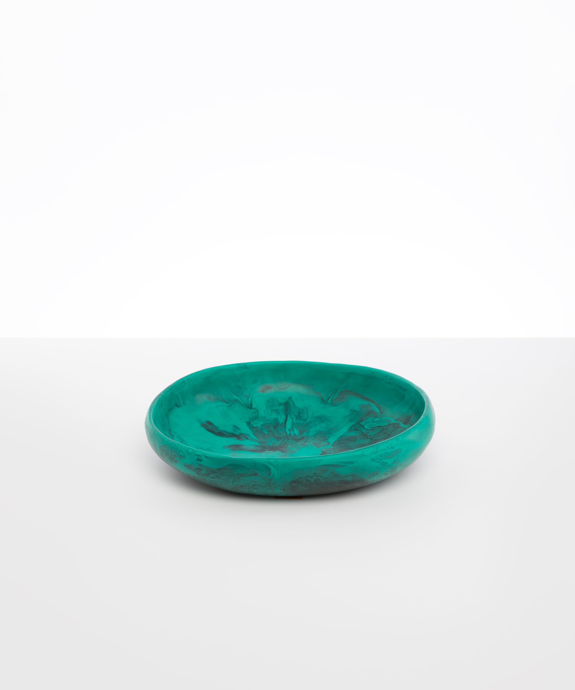 Medium Earth Bowl in Mineral Swirl by Dinosaur Designs, hand-cast resin
