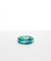 Small Earth Bowl in Lagoon by Dinosaur Designs, hand-cast resin