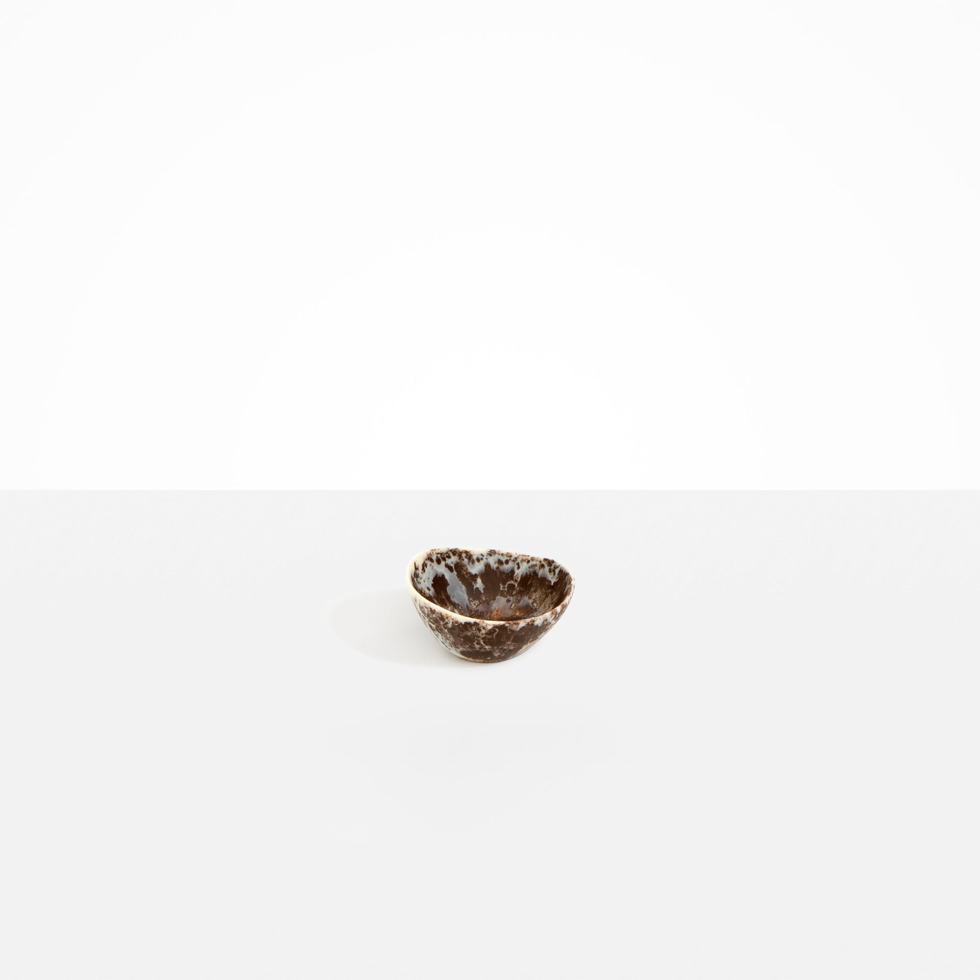 Flow Spice Dish in Cappuccino by Dinosaur Designs, hand-cast resin
