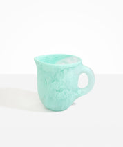 Large Rock Jug in Mint by Dinosaur Designs, hand-cast resin