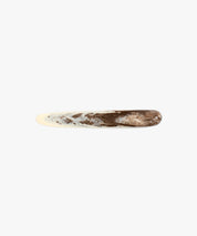 Stone Cheese Knife in Cappuccino by Dinosaur Designs, hand-cast resin