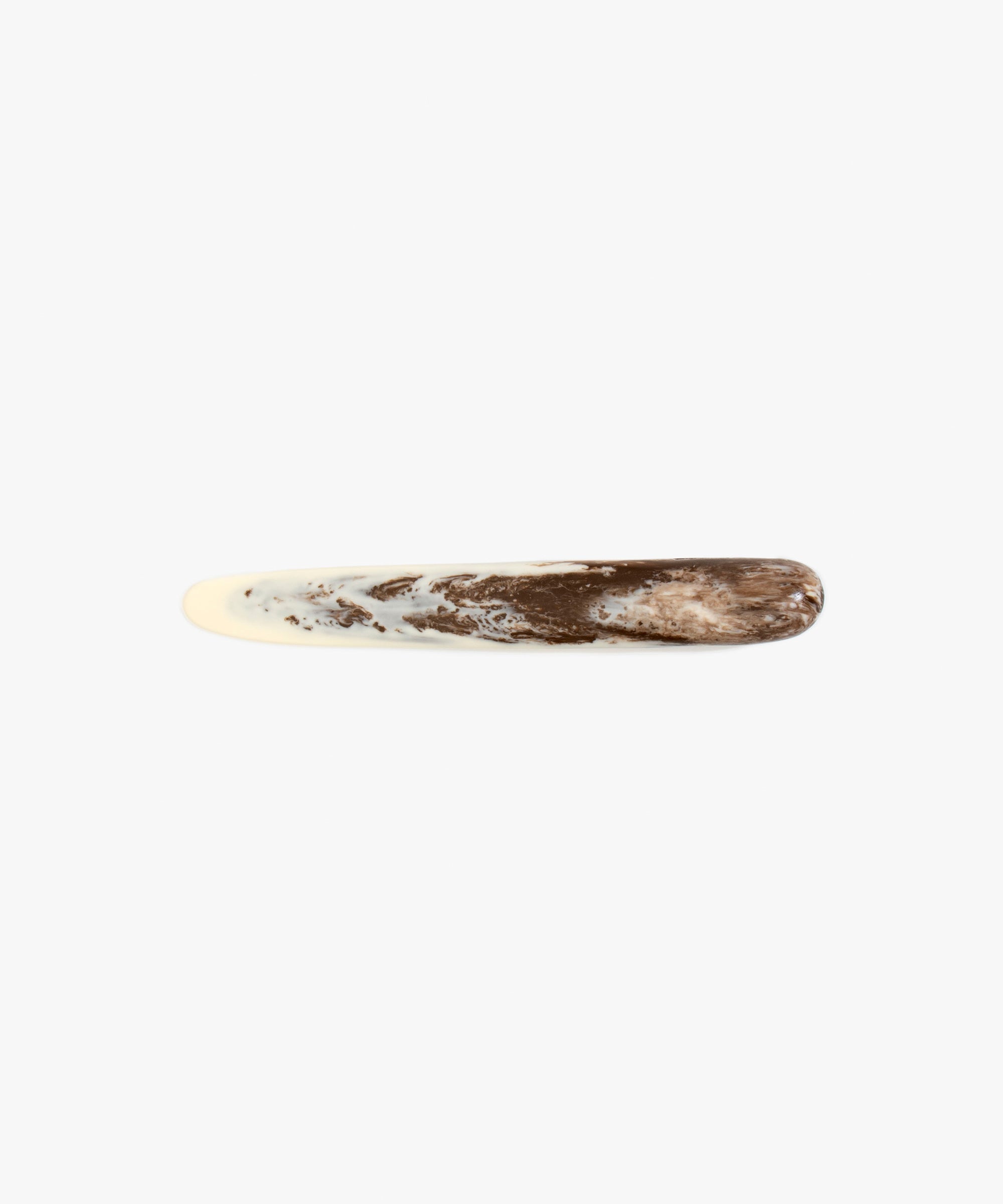 Stone Cheese Knife in Cappuccino by Dinosaur Designs, hand-cast resin