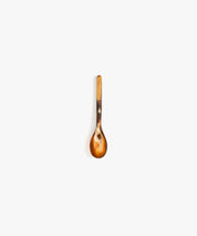 Stone Spoon in Dark Horn by Dinosaur Designs, hand-cast resin
