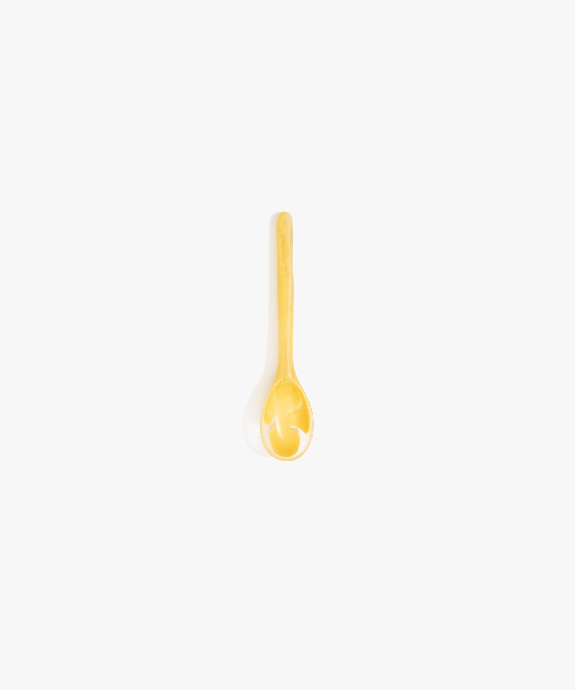 Stone Spoon in Pollen by Dinosaur Designs, hand-cast resin