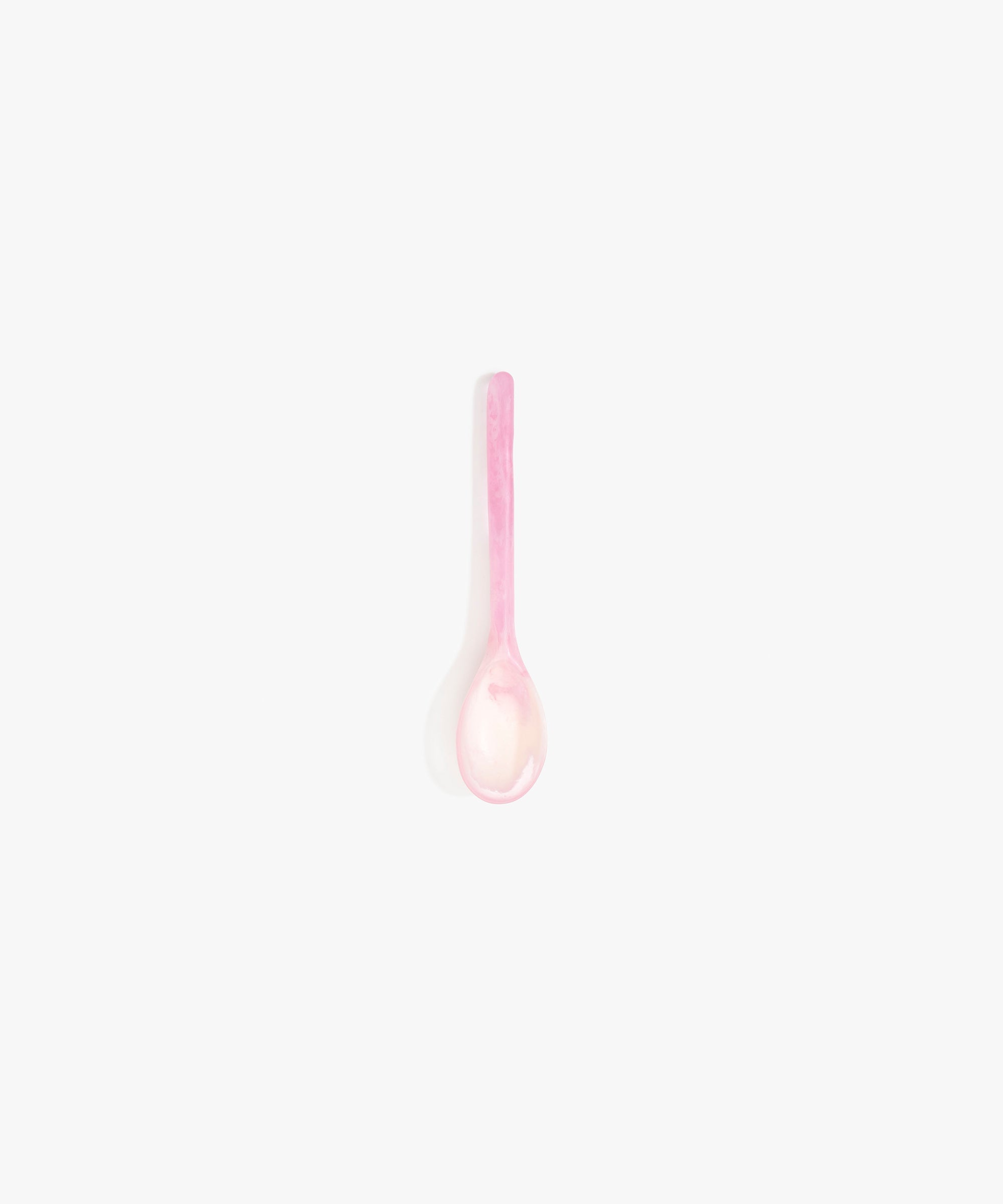 Stone Spoon in Shell Pink by Dinosaur Designs, hand-cast resin