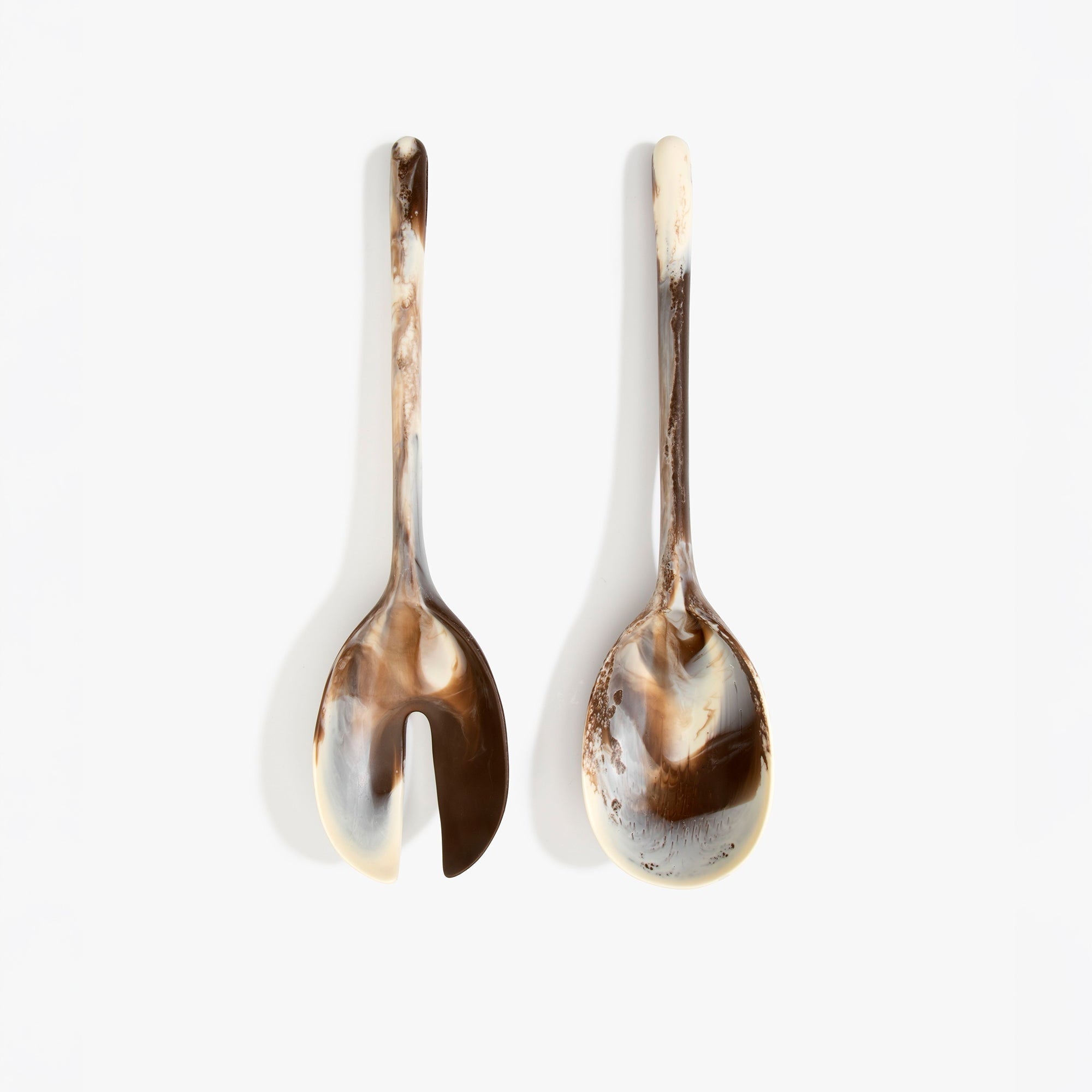Long Stone Servers in Cappuccino by Dinosaur Designs, hand-cast resin
