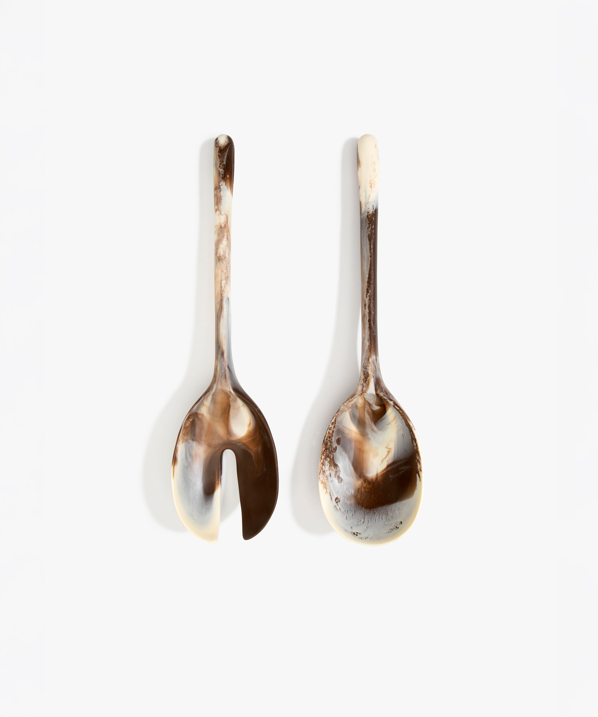 Long Stone Servers in Cappuccino by Dinosaur Designs, hand-cast resin