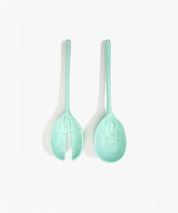 Long Stone Servers in Mint by Dinosaur Designs, hand-cast resin