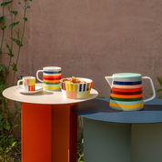 Remember Lorenzo cup styled with the porcelain collection
