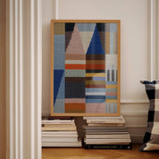 Woven Perspectives No. 04 shown framed