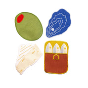 Hors D'oeuvres Cocktail Napkins styled