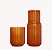 Gry Mattr Tinted Glass Carafe, Amber