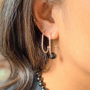 Lakas Earrings worn