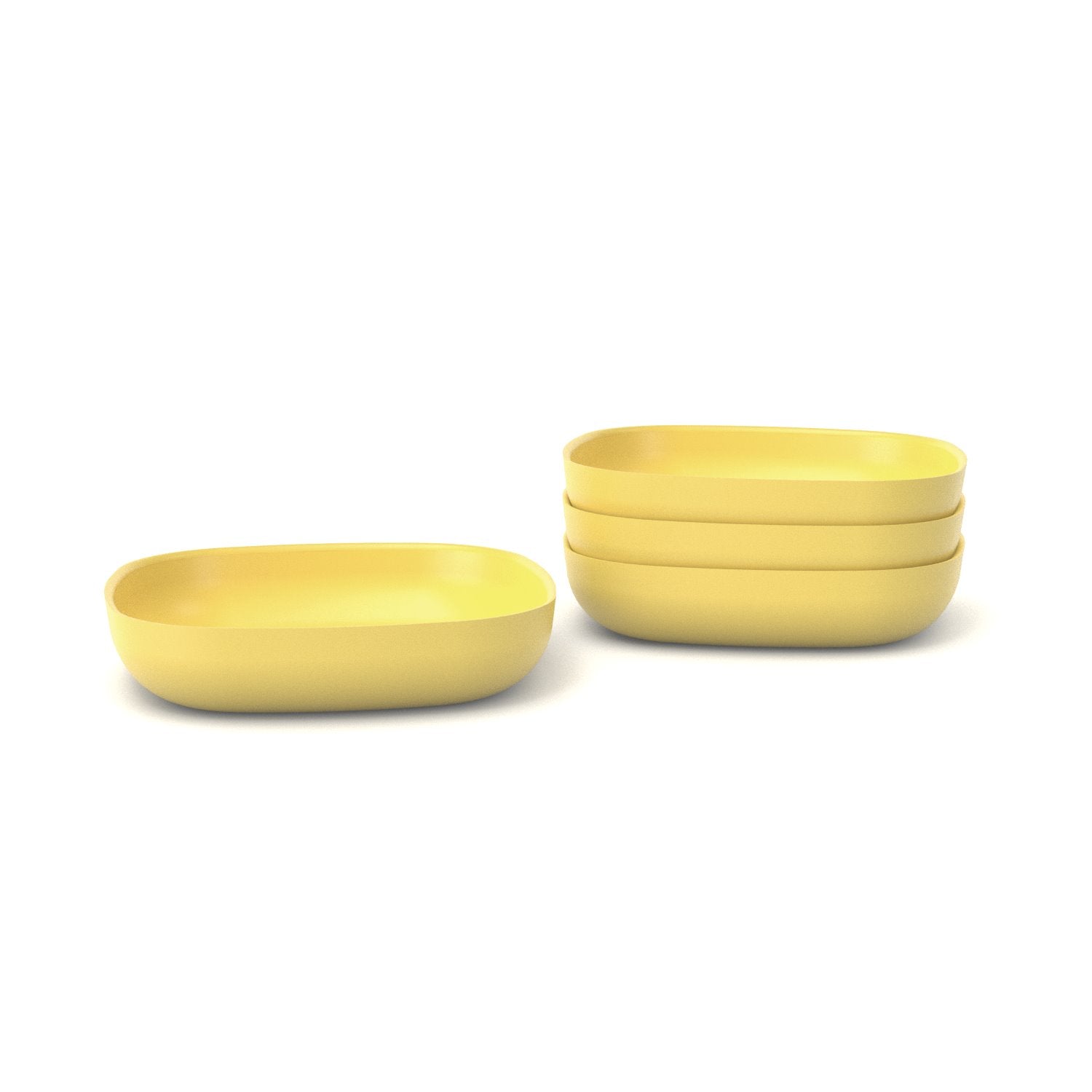 EKOBO Medium Salad Bowl in Lemon