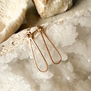 So Niice Petalo Earrings, handcrafted gold-filled petals