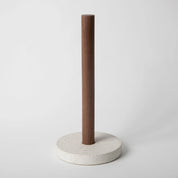 Walnut Paper Towel Holder