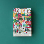 Londji Look Up storytelling puzzle balloon city scene