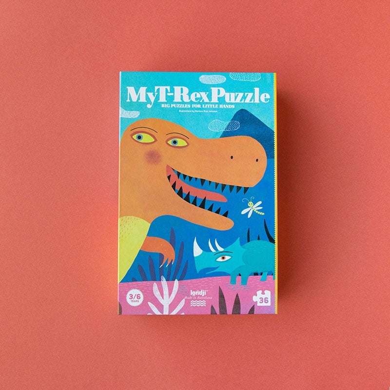 Londji My T. Rex shape puzzle dinosaur