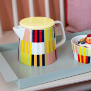 Remember Havanna teapot styled on a tray