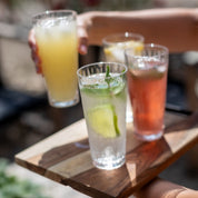 koziol Superglas CLUB No. 19 drinking glass, lifestyle